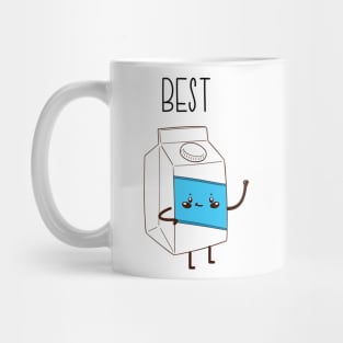 Best Friends Cookie & Milk BFF Matching Mug